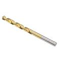 thumbnail image 3 of Uxcell 6mm High Speed Steel Straight Shank Twist Drill Bit Fully Ground Titanium Coated 2 Pack, 3 of 5