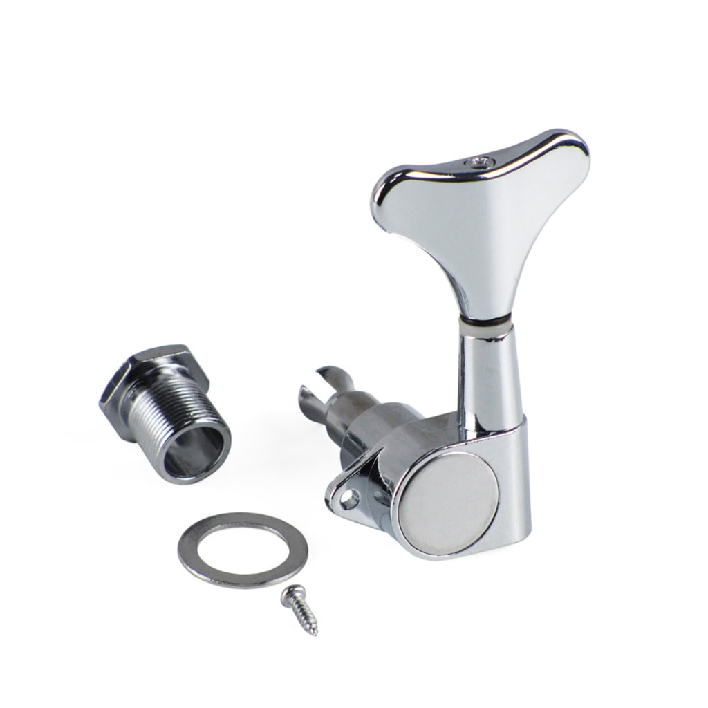 QUSENLON Electric Bass Tuning Pegs Bass Opened Machine Heads Knobs