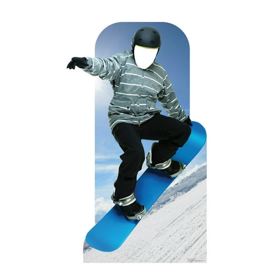 Action Snowboarder Standin