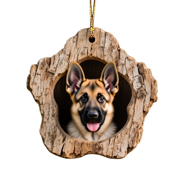 Pendiente de Árbol de Navidad, Adornación de Hogar, Collar de Árbol de Navidad, Acrílico, Durable, para Salón, para Estudio, Metal, Pequeño, para Dormitorio