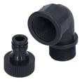 thumbnail image 4 of Conector Acodado, Adaptador Resistente, Conector De Tetina Para Manguera, Jardín Estable Al Aire Libre, 4 of 7