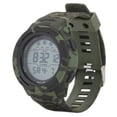 thumbnail image 1 of Reloj Digital De Camuflaje Para Hombre, Reloj Deportivo Para Hombre, Resistente Al Agua Hasta 50 M, Retroiluminación LED De 12/24 Horas, Estilo Militar Para Correr, 1 of 7
