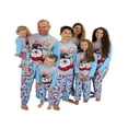 thumbnail image 1 of Famille Correspondant Pyjama de Noël pour Adulte Snowman Sleepwear Coton PJs Hommes Femmes 2 Pièces Pantalons Ensemble, 1 of 9