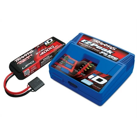 Traxxas 2994 EZ-Peak Charger & Battery Kit Includes: (1) 4000mAh 3S LiPo (Best Traxxas Lipo Battery)