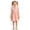 R20-Pink, variant on RMGVDSD Toddler Girl Summer Dress Little Kids Cute Ruffle Sleeve A-Line Flowy Beach Dresses Button Solid Color Casual Sundress With Pockets 3-4 Years