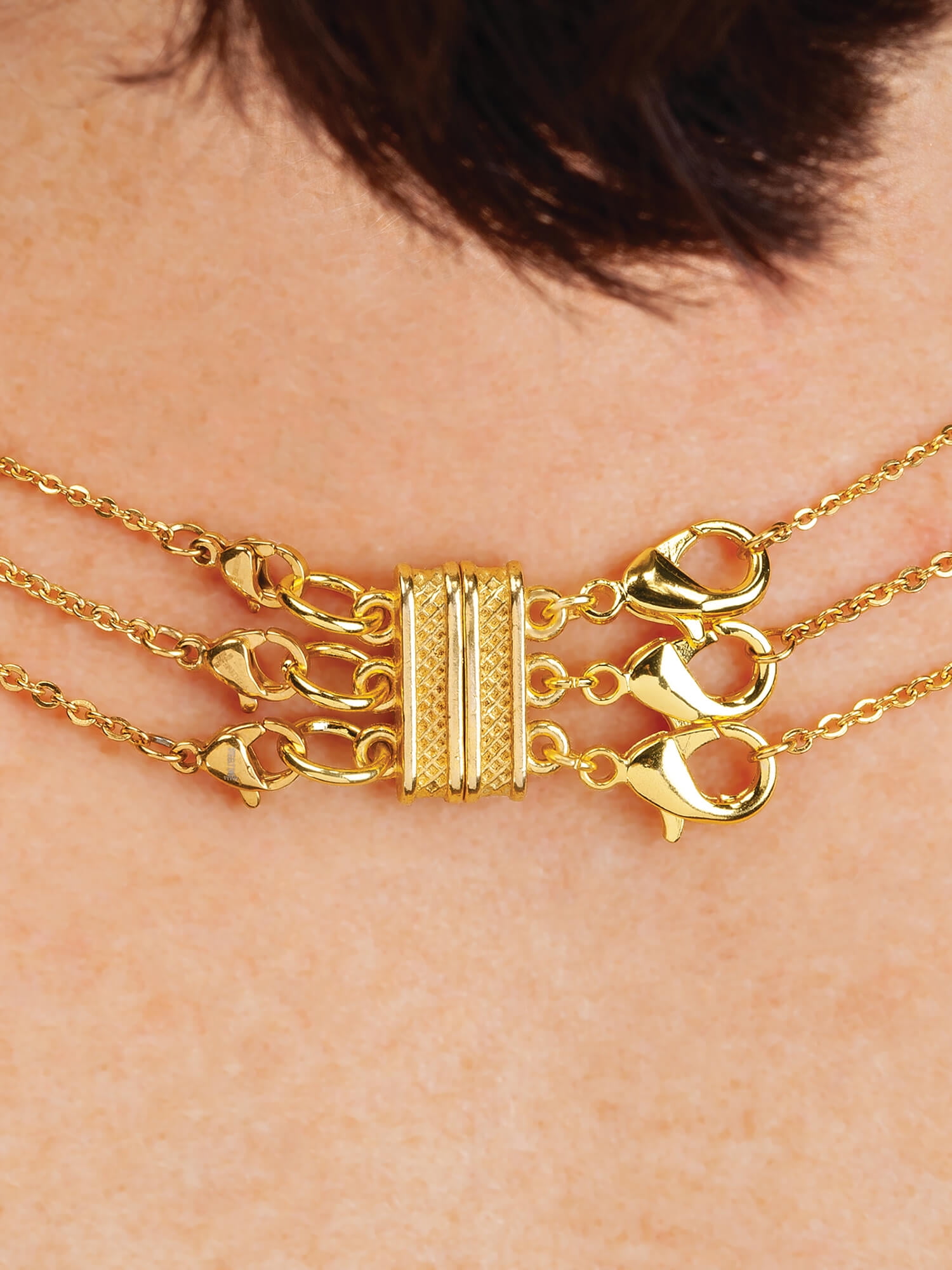 Buy Necklace Layering Clasps Magnet Hooks Multi Ornament 2 Pcs