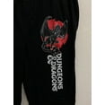 thumbnail image 2 of Dungeons & Dragons Game Dragons Attack Mens Black Sleep Pajama Pants-Small, 2 of 4
