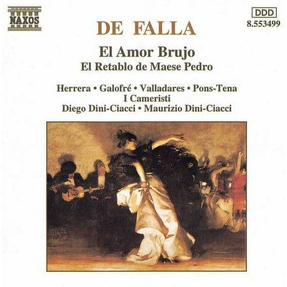 M. Falla de - El Amor Brujo / El Retablo de Maese Pedro - Music & Performance - CD