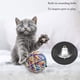 thumbnail image 2 of Bola de juguete para gatos de 2 piezas con campana, bola de gato interactiva suave, bola de espuma de línea de lana colorida para gatos, bolas de gato para aliviar el aburrimiento brillar Electrónica, 2 of 5