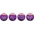 thumbnail image 2 of Darling Souvenir chocolate&nbsp;Candy Labels Bridal Shower Theme&nbsp;Round Stickers 190 Pcs-Purple, 2 of 2