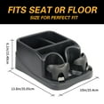 thumbnail image 5 of AOOOWER Car Trunk Organizer Storage Box Car Seat Organizer with 2 Adjustable Cup Holder, 5 of 7