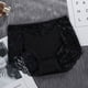 thumbnail image 5 of Ropa interior de algodón para mujer, bragas sexys de encaje de cintura media, calzoncillos huecos para mujer, lencería de talla grande, 5 of 5