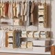 thumbnail image 3 of Organizador colgante para clóset Homsorout de 4 niveles, color beige, 3 of 8