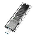 thumbnail image 1 of Boîtier SSD SATA M.2 avec Interface USB et Affichage Transparent Lot S8, 1 of 8