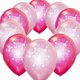 thumbnail image 4 of 10 piezas de globos de látex para decoración de fiestas de cumpleaños, baby shower, accesorios de color rosa, 4 of 5