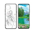 thumbnail image 1 of Compatible with Moto One 5G Ace Phone Case, jellyfish-fish-72 Case Silicone Protective for Teen Girl Boy Case for Moto One 5G Ace, 1 of 1