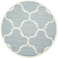 thumbnail image 1 of Safavieh Chatham Tapis Contemporain Bleu - Rond 4 Pieds, 1 of 5