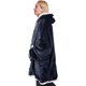 thumbnail image 2 of Sherpa Sudadera con capucha Manta Bolsillo frontal de gran tamaño Suéter de felpa gigante con capucha Acogedor Cómodo para hombres adultos mujeres, talla única Adepaton LL-2140-1, 2 of 6