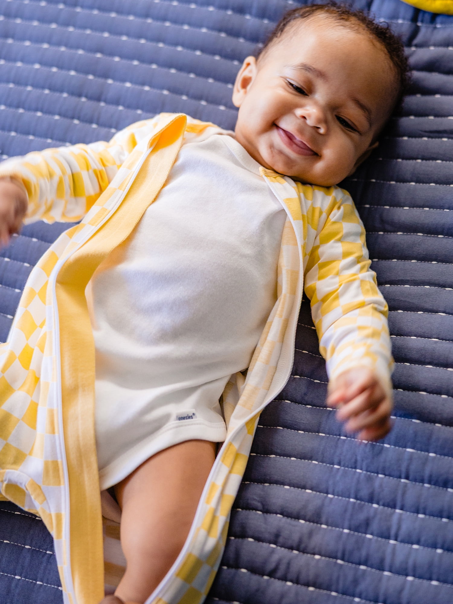 Gerber Baby Boy or Girl Neutral 2-Way Zipper Cotton Sleep 'N Play Footed Pajamas, 2-Pack, Sizes Newborn - 3/6 Months