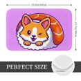 thumbnail image 2 of Kdxio Corgi In Sushi Roll,16" x 24", Non-Slip Front Door Mats,Outdoor Welcome Mat Washable, 2 of 9