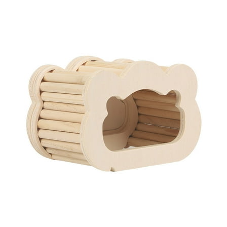 Hamster Cage Corner House Small Pet Hideouts PlayHouse Cage Accessories AntiScratch Shelter House for Guinea Pigs