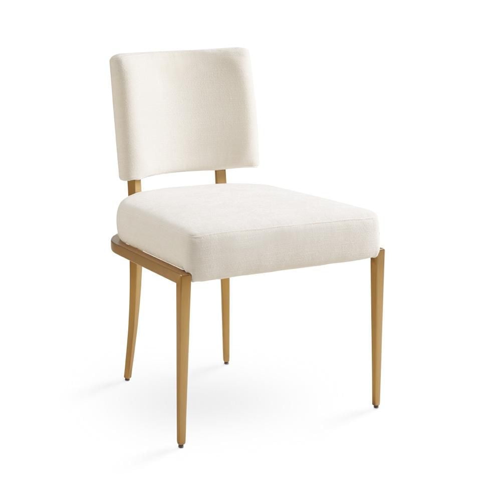 Home Gear Set of 2 Gold Sidechair Dining Chair