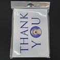 thumbnail image 3 of Doodle Fawn #5 Thank You Greeting Cards and Envelopes Pack of 8 7 in x 5 in, 3 of 3