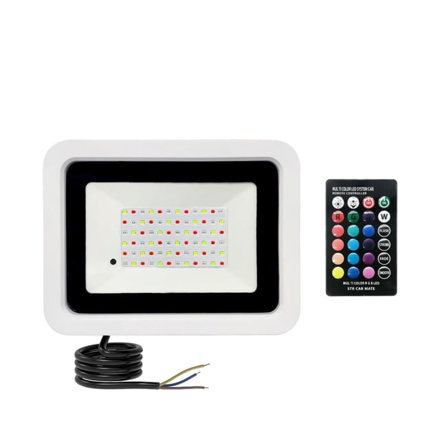 Led RGB Flood Light 50W 100W IP68 Outdoor Spotlight RGB Reflector Projector Lamp With APP/Remote Control ,Wide Application