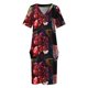 thumbnail image 4 of Vestido de bolsillo suelto con flores de jengibre para mujer, vestidos formales para ocasiones especiales, vestidos de verano para mujer, 4 of 7