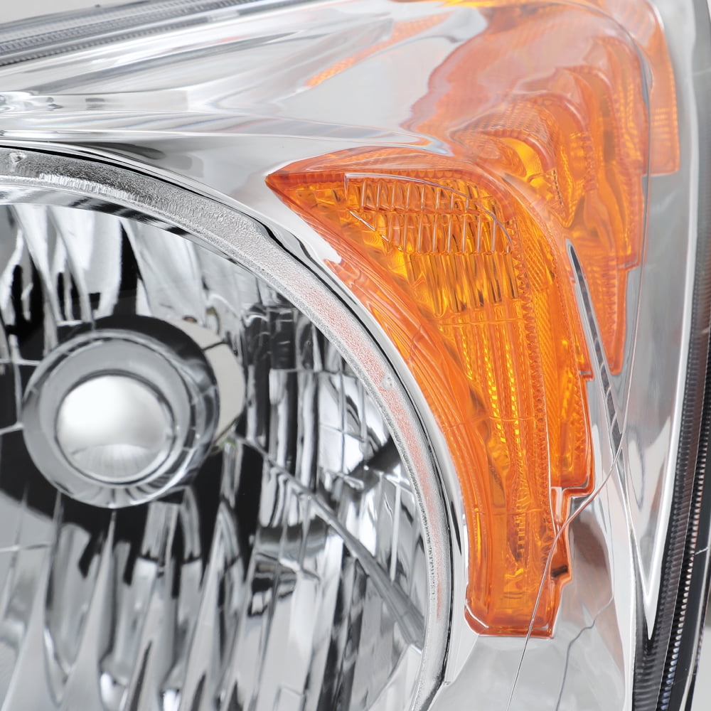AKKON - For 2007 2008 2009 2010 2011 Honda CR-V Driver and Passenger Side Headlights Headlamps Pair Set
