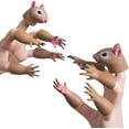 thumbnail image 4 of Marioneta de mano de dedo de ardilla, juguete novedoso, muñecos de dedo, accesorios, regalo de marioneta de dedo animal, 4 of 5