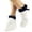 White, variant on Toe Socks for Men Women Ankle Cotton Five Fingers Socks Low Cut Athletic Walking Running Socks(1Pair)