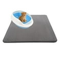 thumbnail image 2 of AMERTEER Double Layer Honeycomb Cat Litter Trapper Mat Pet Dog Pad Cushion Rug, 2 of 10