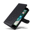 thumbnail image 4 of JTCASES Compatible with iPhone SE Case 2022/2020 Case, iPhone 7/8 Case Wallet Flip Folio Case [Kickstand] with RFID Blocking Card Holders [Shockproof] Wrist Strap Cover for Men Women Girls, Black, 4 of 12