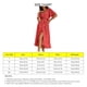 thumbnail image 5 of Vestido De Mujer, Hermoso Y Atractivo Estampado Con Cuello En V Para Viajes Para El Ocio Diario OTVIAP M rojo, 5 of 6
