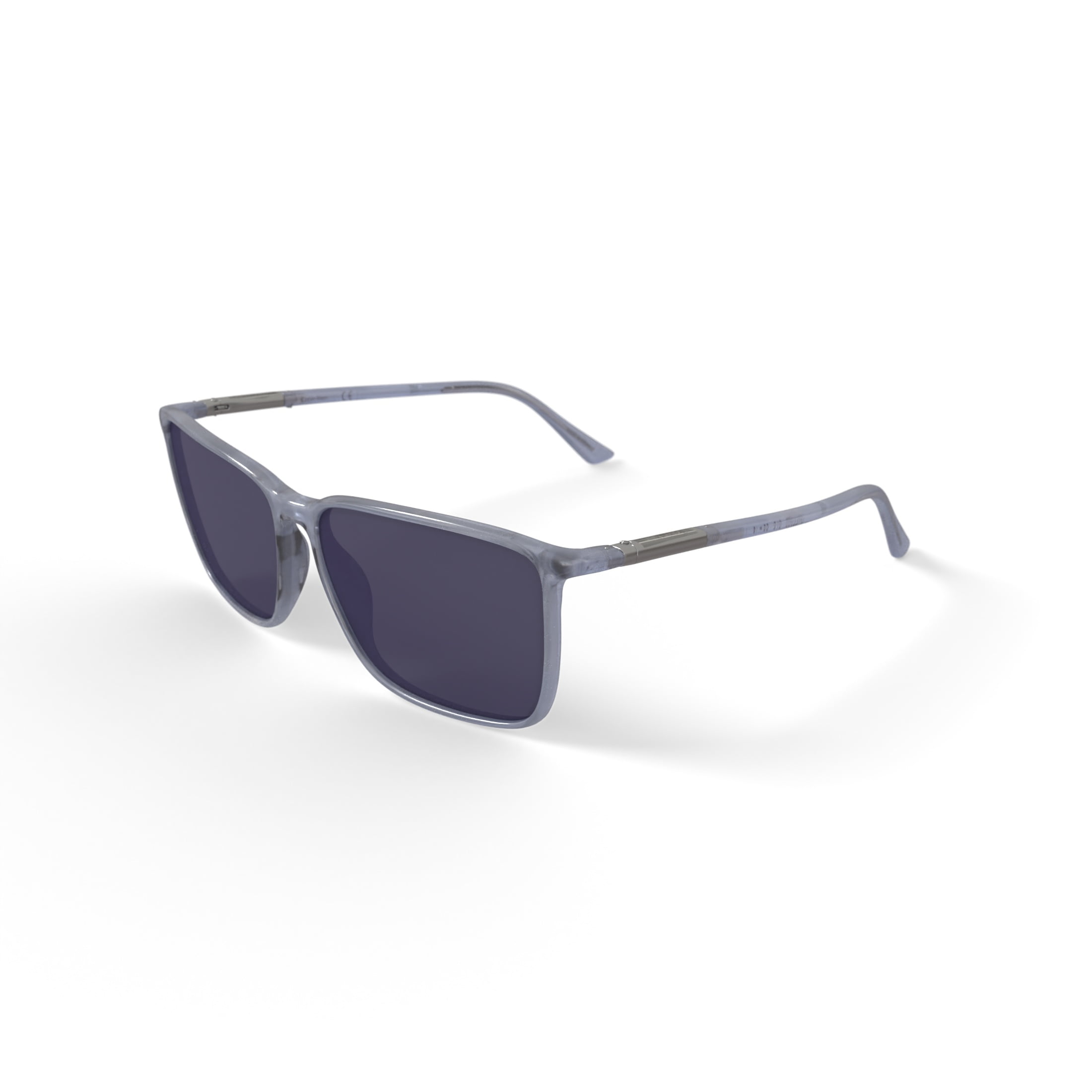 Calvin Klein Mens Rx'able Sunglass, CK22522S, Crystal Smoke, 59-16-145, with Case