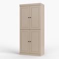 thumbnail image 4 of 100% Solid Wood 32" Bathroom Cabinet with Solid Doors and Adjustable Shelves, 4 of 8