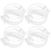 4pcs Child Proof Door Lock Cover Baby Safety Product for Home Use Transparent ABS