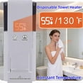 thumbnail image 2 of Hot Towel Dispenser, 5-Second Rapid Heating Face Towel Warmer with 5 Temperature Settings (37-75°C), 130°F Adjustable Constant Temp, Portable Spa Towel Machine for Facial, Bathroom & Home Use, 2 of 7