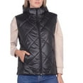 thumbnail image 2 of Lovskoo Womens Winter Coats Hooded Quilted Jacket Warm Clothes Plus Size Lapel Cotton Padded Coat Long Sleeve Jacket Black, 2 of 6