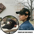 thumbnail image 4 of U.S.A. 250th Anniversary Commemorative Hat, Embroidered Adjustable 250 Anniversary USA Hat, Patriotic Bald Eagle Baseball Cap, 4 of 6