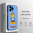 thumbnail image 1 of Cute Garfield For iPhone 15 Ultra 14 13 12 11 Mini XS XR X 8 7 Pro Max Plus Frosted Translucent Phone Case, 1 of 6