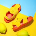 thumbnail image 7 of Gubotare Baby Water Shoes Toddler Kid Water Shoes Girl's Boy's Beach Quick Dry Swim Shoes Lightweight Barefoot Non-Slip Aqua Shoes(Little Kid/Big Kid) (Orange,Little Kids 12.5), 7 of 7