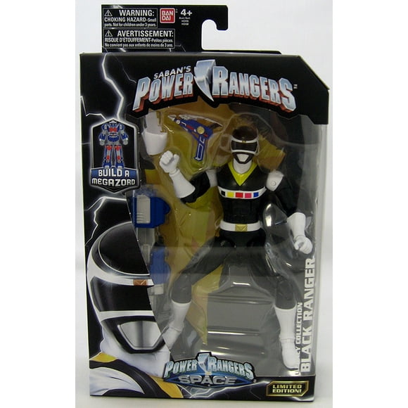 Power Rangers Legacy 6 Pouces Figurine Astro Megazord Series - Espace de Ranger Noir