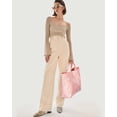 thumbnail image 2 of Bolsa de mano BBIQI para mujer, grande, de PVC transparente, impermeable, 2 of 6