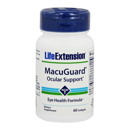 Life Extension Diet - Life Extension - MacuGuard Ocular Support - 60 Softgels