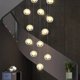 thumbnail image 4 of Nordic home decor dining room Pendant lamp lights indoor lighting lamp hanging light chandelier lamps for living room My Lux Decor Round, 4 of 16