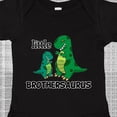 thumbnail image 4 of Inktastic Little Brothersaurus Boys Baby Bodysuit, 4 of 5