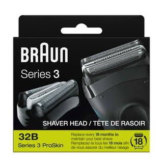 Braun Electric Shave Replacement Heads in Shaving