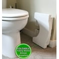 thumbnail image 3 of Squat N Drop Portable Foldable Bathroom Assistance Toilet Stool 7" - Folding Squatting Toilet Potty Step Stool - Convenient, Collapsible and Compact Space Saving – Great for Travel - Fits all Toilets, 3 of 6